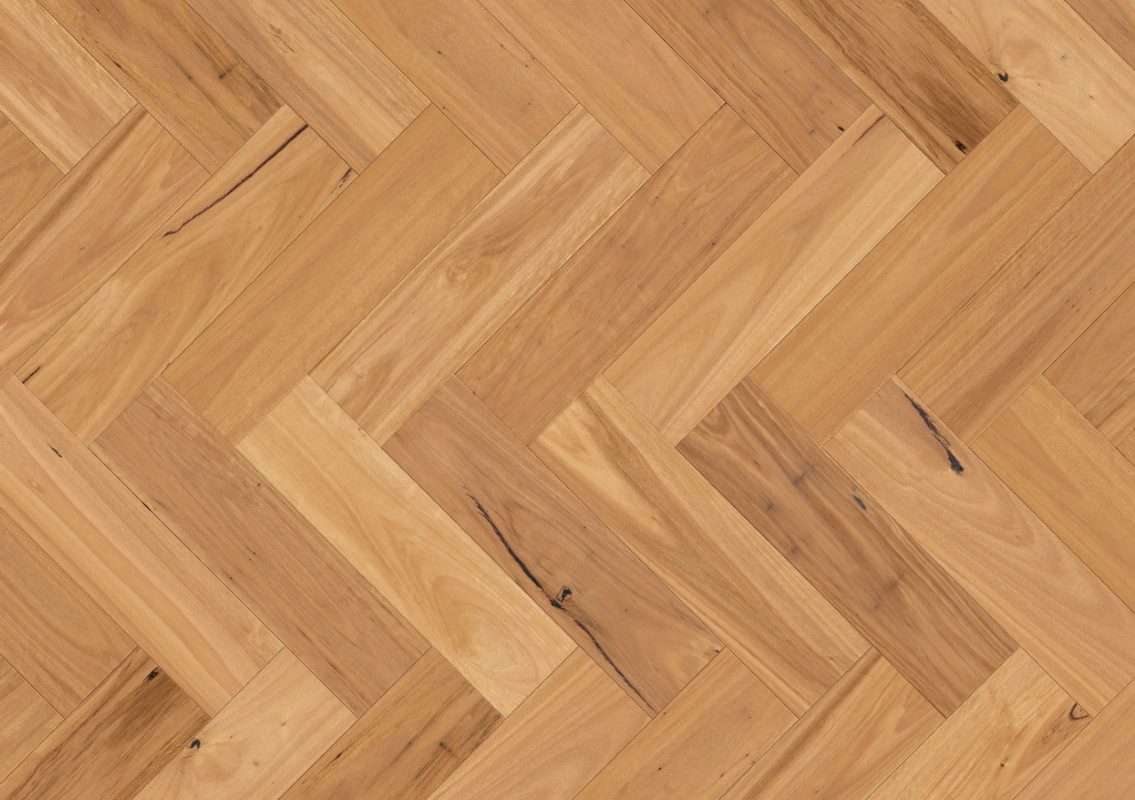 Solomons Flooring - blackbutt-matt-herringbone