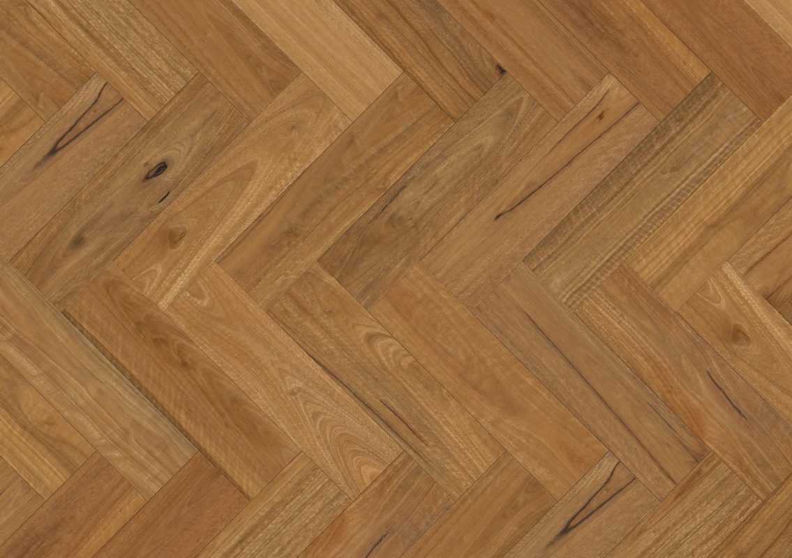 Solomons Flooring - spotted-gum-matt-herringbone